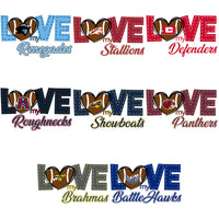 8 Canada Football Teams Love My Team Designs Bundle PNG