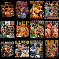 Load image into Gallery viewer, 50 Combat Sports Bootleg Designs Bundle PNG

