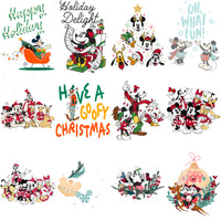 Load image into Gallery viewer, 80 Christmas Mickey Santa Cartoon Designs Bundle PNG
