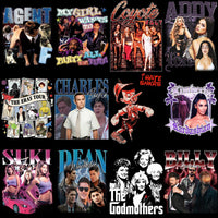 Load image into Gallery viewer, 28 Popular Movies Series Artists Bootleg Designs Bundle PNG
