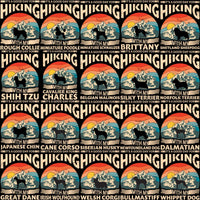 Load image into Gallery viewer, 80 Dogs Breeds Hiking Designs Bundle PNG
