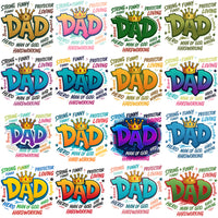 Load image into Gallery viewer, 40 Graffiti Dad Father&#39;s Day Designs Bundle PNG

