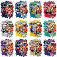 Load image into Gallery viewer, 32 THEY NOT LIKE US Super Bowl 2025 Football Teams Designs Bundle PNG + PSD
