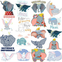 Load image into Gallery viewer, 40 Movie Dumbo Cartoon Designs Bundle PNG
