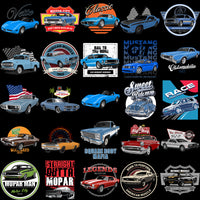 Load image into Gallery viewer, 115 Cars USA Automobile Designs Bundle PNG
