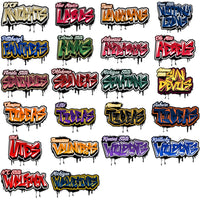 Load image into Gallery viewer, 45 NCAA College Graffiti Football Teams Designs Bundle PNG
