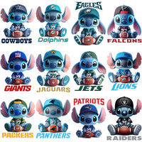 Load image into Gallery viewer, 32 STITCH Football Teams CARTOON Designs Bundle PNG
