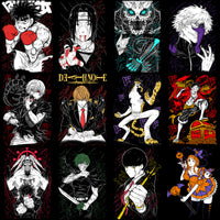 Load image into Gallery viewer, 34 Anime Mix Streetwear Designs Bundle PNG + PSD (Separation)
