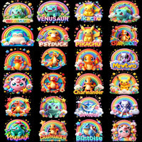 Load image into Gallery viewer, 50 Poke Anime ball Designs Bundle PNG
