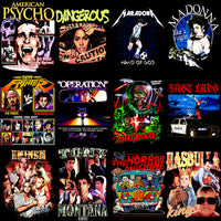 Load image into Gallery viewer, 85 Halftone ( Black knockout ) Mix Streetwear Designs Bundle PNG
