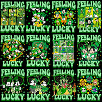 Load image into Gallery viewer, 32 Feeling Lucky St. Patrick’s Day Cartoons Designs Bundle PNG
