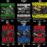 Load image into Gallery viewer, 32 Bikes Streetwear Biker Life Designs Bundle PNG + PSD
