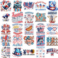 Load image into Gallery viewer, 200 4th of July Patriotic USA Festive Designs Bundle PNG
