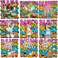 Load image into Gallery viewer, 29 Cartoon Easter Day Dripping Bubble Designs Bundle PNG

