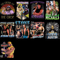 Load image into Gallery viewer, 40 Wrestling Combat Pack Bootleg Designs Bundle PNG
