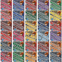 Load image into Gallery viewer, 128 NCAA College Sports Angry Sports Wraps Tumbler Wrap Bundle JPG
