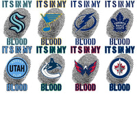 Load image into Gallery viewer, 32 Ice Hockey Teams In My Blood DNA Designs Bundle PNG
