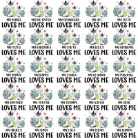 Load image into Gallery viewer, 80 Zebra Family Love Me Designs Bundle PNG
