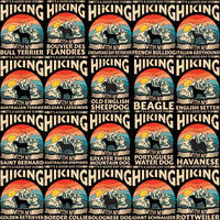 Load image into Gallery viewer, 80 Dogs Breeds Hiking Designs Bundle PNG
