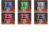 Load image into Gallery viewer, 30 Soccer USA Teams Care Bear Box Tumbler Wrap Bundle JPG
