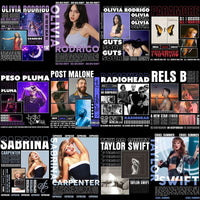 Load image into Gallery viewer, 40 Music Artists Streetwear Designs Bundle PNG + CDR
