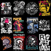 Load image into Gallery viewer, 48 Rock Streetwear Brand Designs Bundle PNG + PDF
