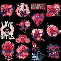 Load image into Gallery viewer, 35 Super Heroes Valentine Day Designs Bundle PNG
