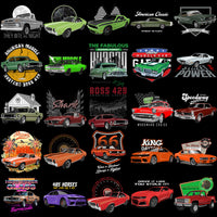 Load image into Gallery viewer, 115 Cars USA Automobile Designs Bundle PNG
