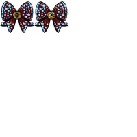 Load image into Gallery viewer, 32 Football Teams Bling Bow Designs Bundle PNG
