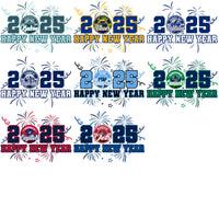 Load image into Gallery viewer, 32 HAPPY New Year 2025 Ice Hockey Teams Designs Bundle PNG
