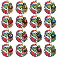 Load image into Gallery viewer, 32 Ice Hockey Teams Grinch v3 Designs Bundle PNG
