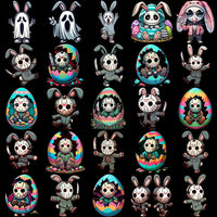 Load image into Gallery viewer, 120 Horror Slashers Easter Day Designs Bundle PNG
