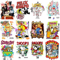 Load image into Gallery viewer, 40 Cartoons 90s Kids Classics Street Wear Designs Bundle PNG
