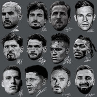 Load image into Gallery viewer, 70 Soccer Big Heads Players Faces Football Signature Designs Bundle PNG
