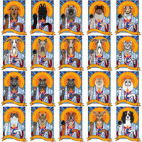 Load image into Gallery viewer, 115 Funny Dogs &amp; Cats Saints Designs Bundle PNG
