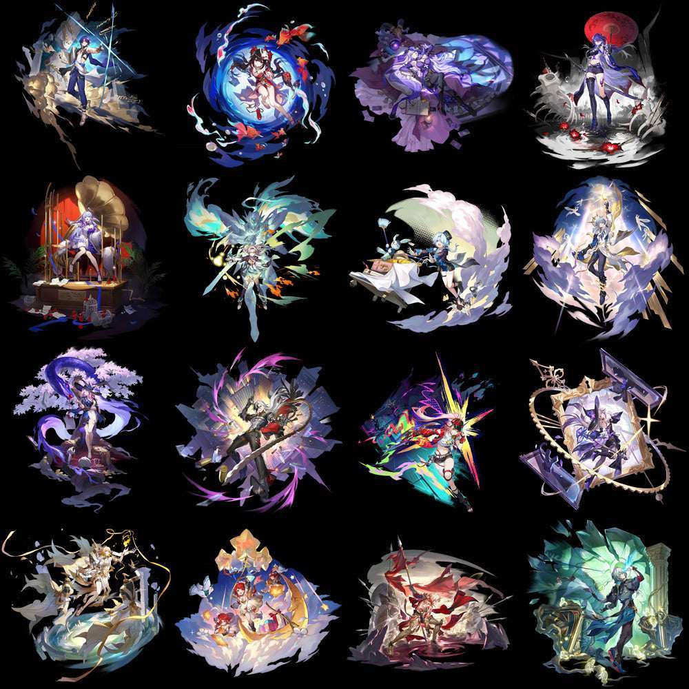 60 Mobile Honkai Star Rail Gaming Designs Bundle PNG