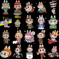 Load image into Gallery viewer, 100 Cartoon LABUBU Designs Bundle PNG
