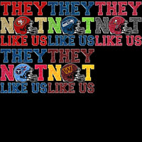 Load image into Gallery viewer, 32 Football Teams They Not Like Us Glitter Designs Bundle PNG
