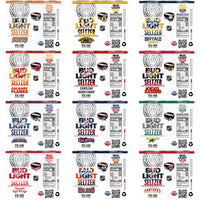 Load image into Gallery viewer, 32 Ice Hockey Teams Bud Light Seltzer Tumbler Wrap Bundle JPG

