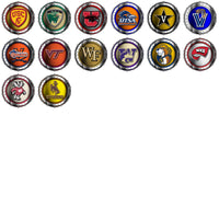 Load image into Gallery viewer, 119 College NCAA Barbed Wire Logos PNG Designs Bundle
