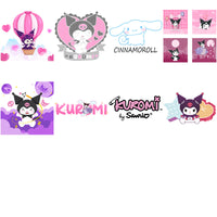 Load image into Gallery viewer, 39 Kuromi Cartoon Designs Bundle PNG
