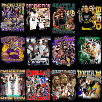 Load image into Gallery viewer, 67 Basketball Players Teams Bootleg Designs Bundle PNG
