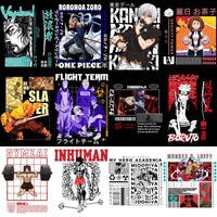Load image into Gallery viewer, 55 Mixed Anime Best Streetwear Designs Bundle PNG
