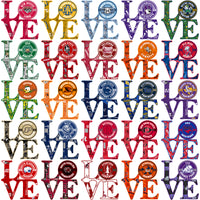 Load image into Gallery viewer, 120 College Football LOVE NCAA Teams Designs Bundle PNG
