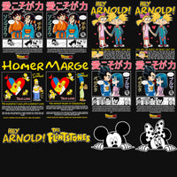 Load image into Gallery viewer, 20 Valentine Couples Streetwear Black + White Designs Bundle PNG
