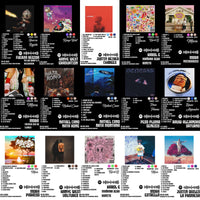 Load image into Gallery viewer, 30 Music Stars Album Street Wear Designs Bundle PNG + PSD
