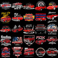 Load image into Gallery viewer, 115 Cars USA Automobile Designs Bundle PNG
