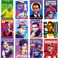 Load image into Gallery viewer, 55 World Legends Best Designs Bundle PNG
