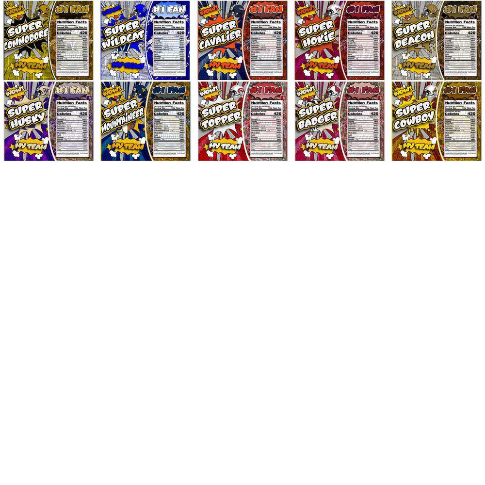 129 NCAA College Sports Super Team Tumbler Wrap Bundle JPG