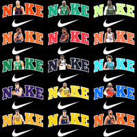 Load image into Gallery viewer, 99 Basketball Players Swoosh Designs Bundle PNG
